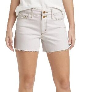 Midi off white shorts size 2/26 NWT high rise